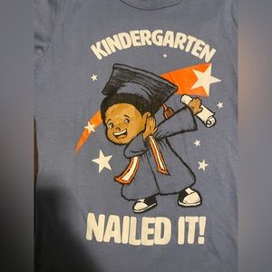Kindergarten nailed it shirt size 5-6 boys t shirt